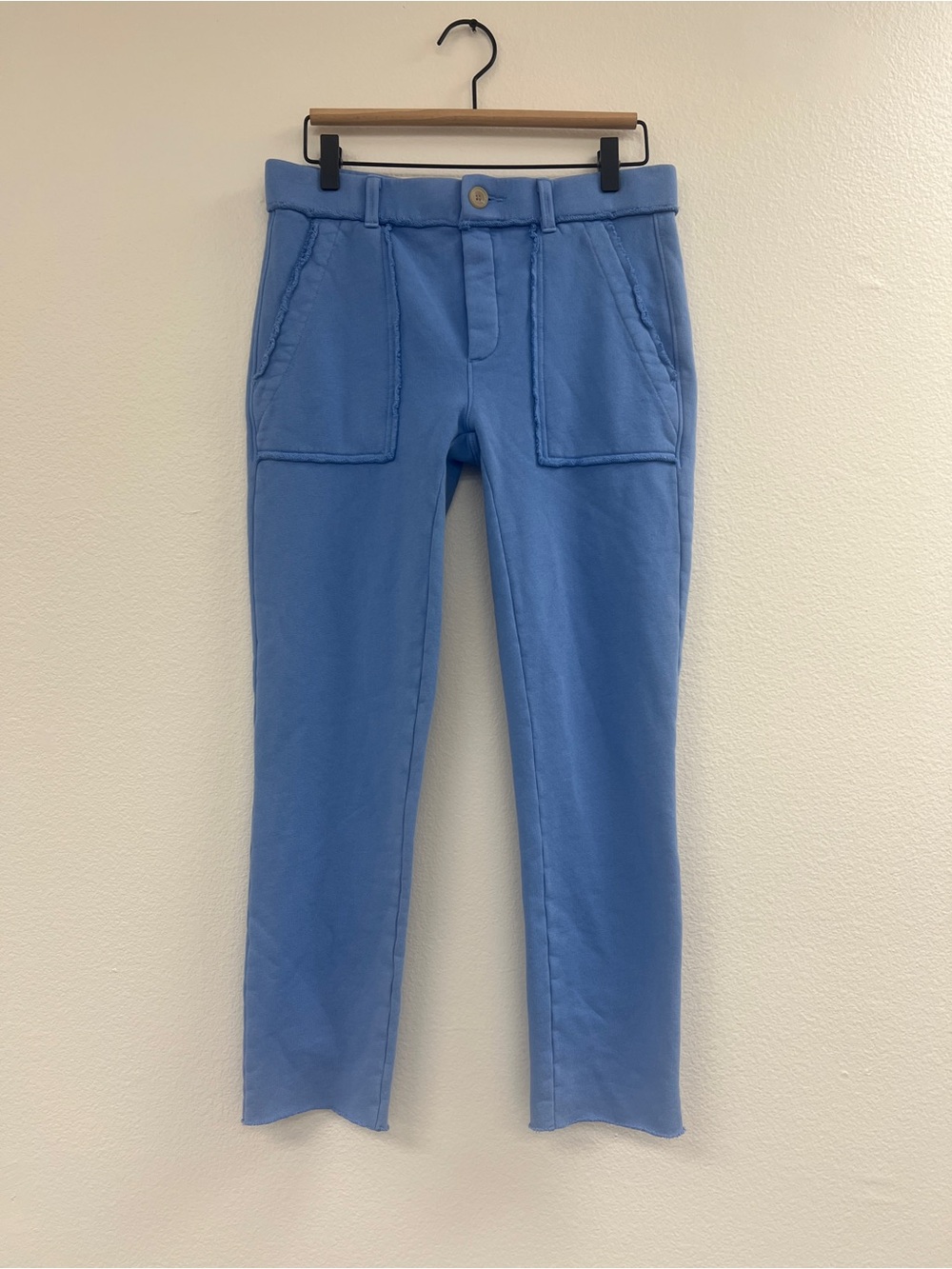 NWOT Frank & Eileen Blue Sweatpants Pants w/Pockets Sz Small S